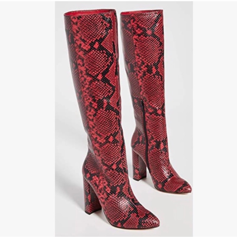 NWOT Villa Rouge Klark Tall Leather Boots